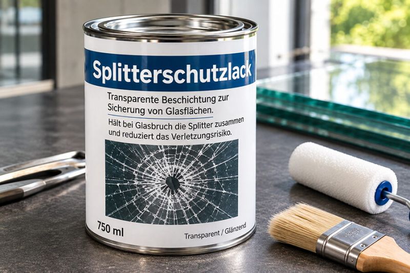 Splitterschutzlack 750ml - flüssige Sicherheitsfolie